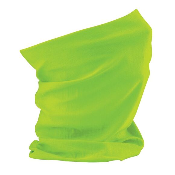 Beechfield Unisex Adult Morf Original Neck Warmer / Lime - Picture 2 of 3